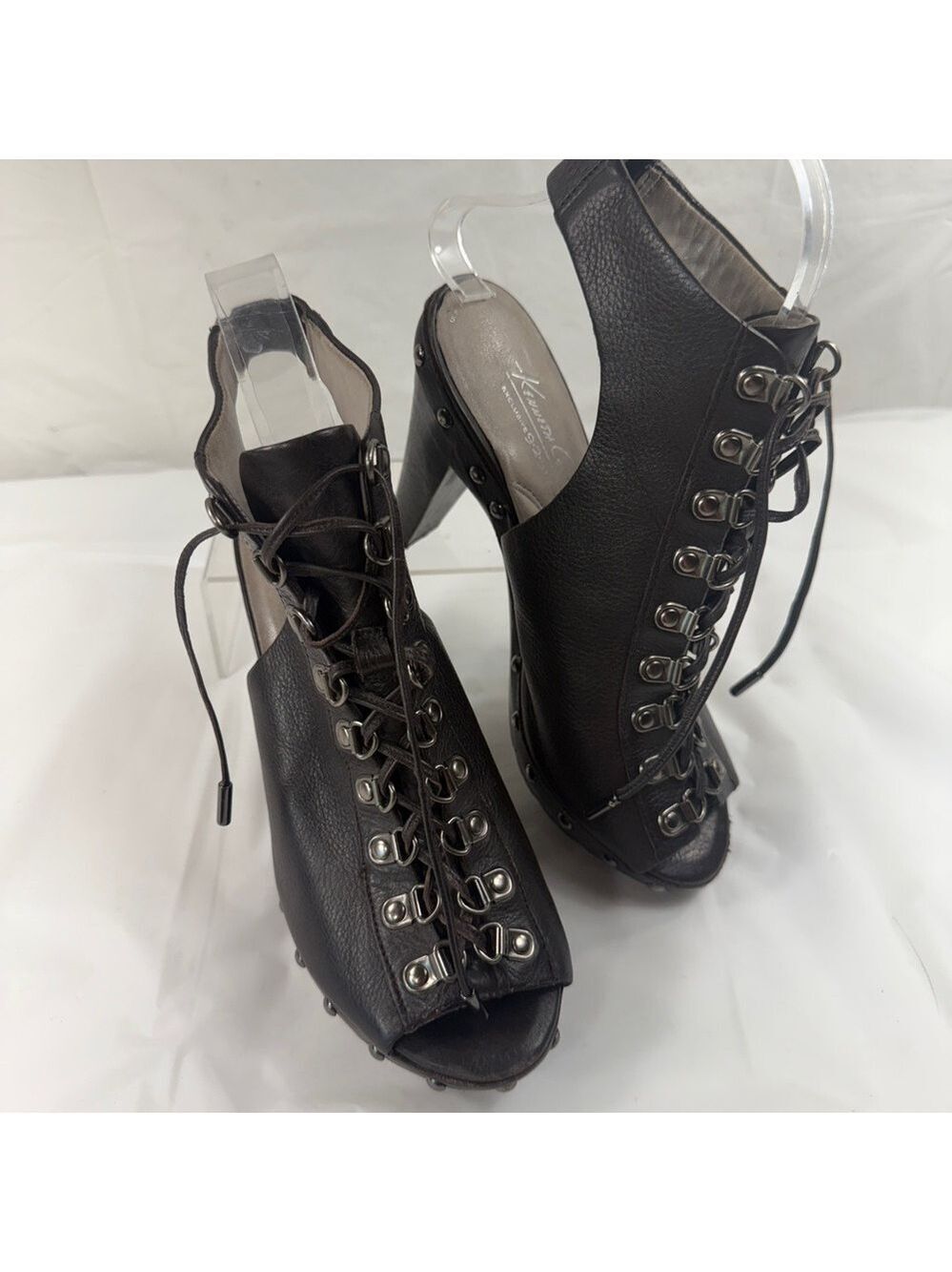 KENNETH COLE Kenneth Cole Women Shoes dark brown size 6.5 - Picture 2 of 15